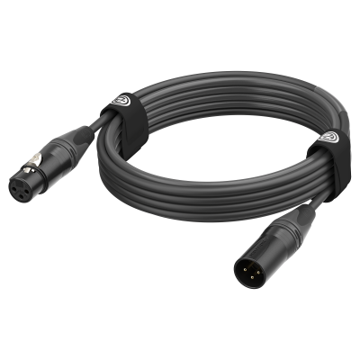 Neutrik DMX Cable 3 Pole - front view 1